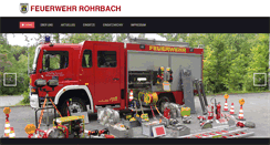 Desktop Screenshot of feuerwehr-rohrbach.de